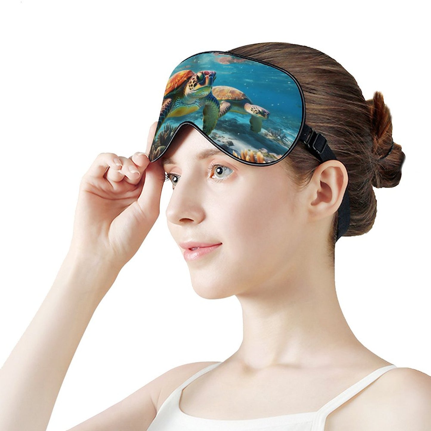 Sleep Mask Sea Turtles HSM01C006 normal-online-PERSONAL DESIGN