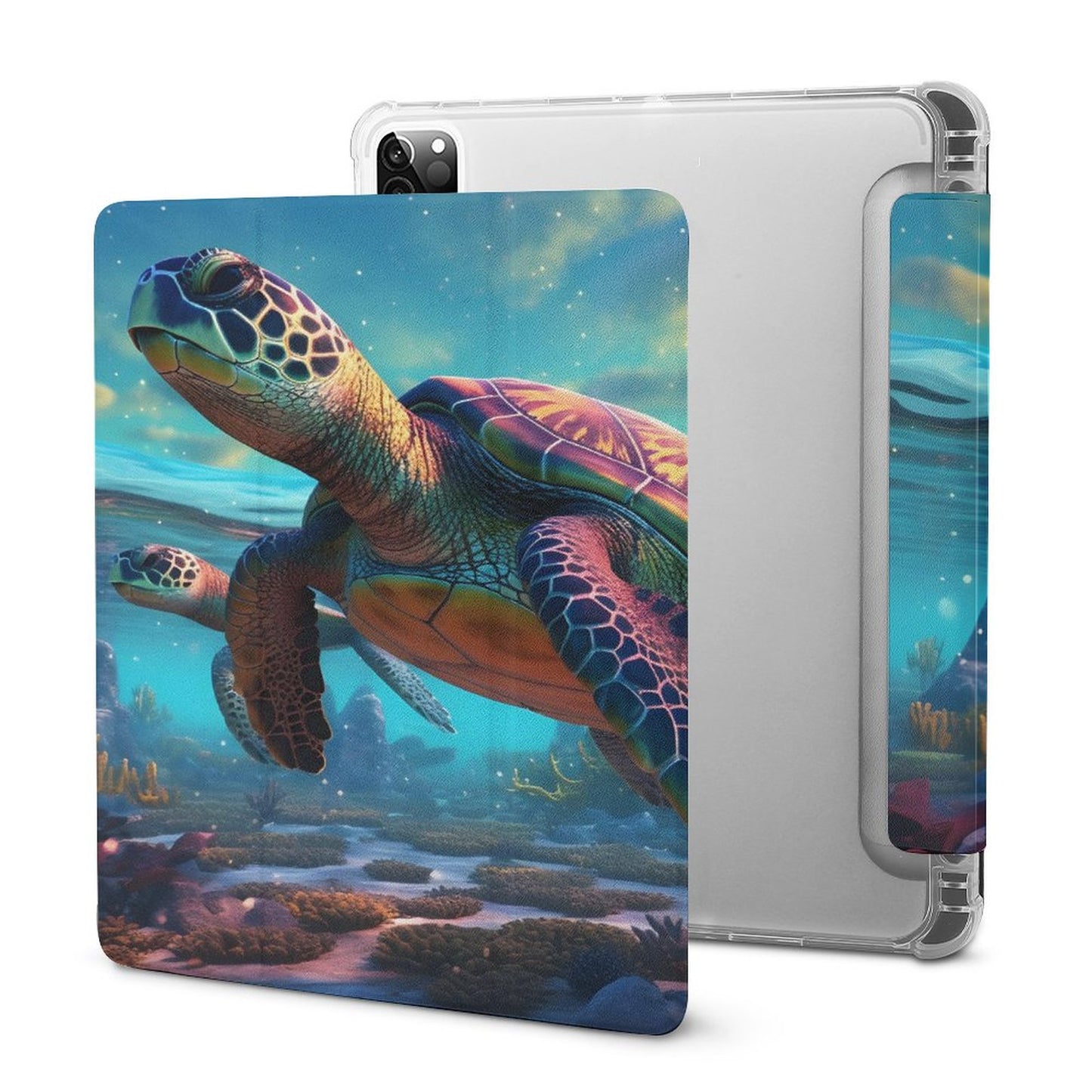 The Ipad Pen Slot Case SolarLab_Sea_turtles_tropical_sea_island_sunlight_fantasy_art_d_8c17eb4f-0c33-48bc-80bd-25ce9d585c40 normal-online-PERSONAL DESIGN