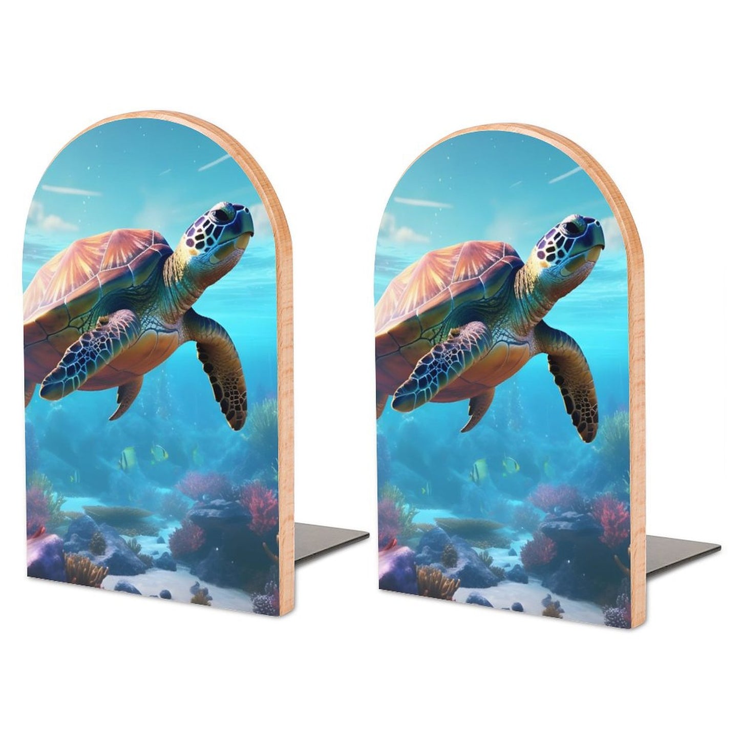 Bookends SolarLab_Sea_turtles_tropical_sea_island_sunlight_fantasy_stock_a8e2acd4-f704-46d7-956a-d919666d76ff Style-12 One Size normal-online-PERSONAL DESIGN