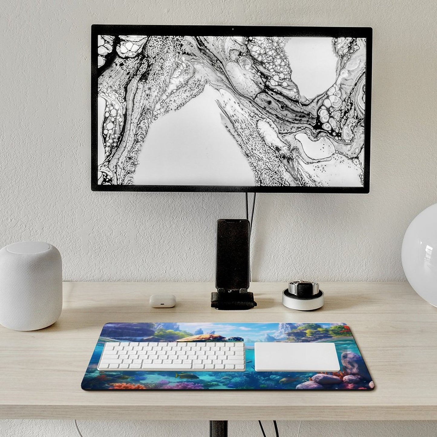 Desk Mat SolarLab_Sea_turtles_tropical_sea_island_sunlight_hyper-detail__65df3ce3-5f7c-49b3-937e-af866806c8be normal-online-PERSONAL DESIGN
