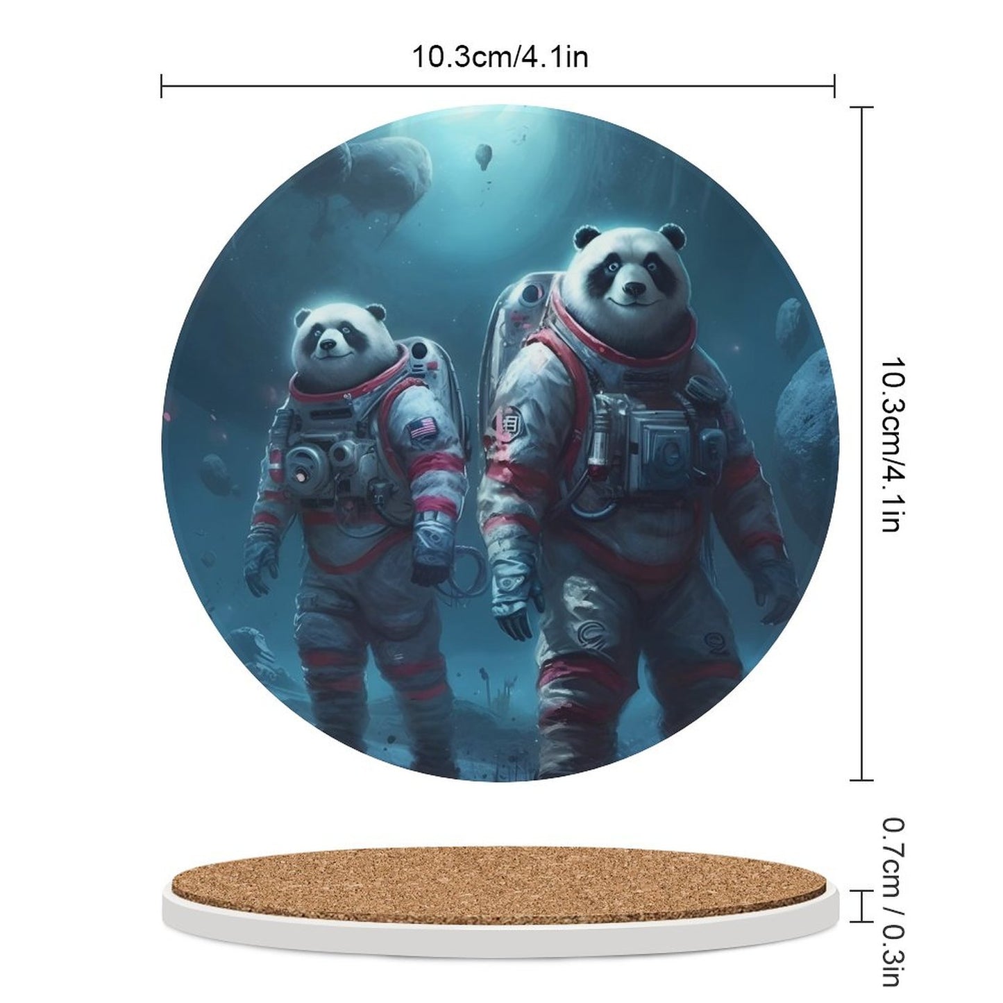 Ceramic Coasters (Round) SolarLab_Panda_astronauts_walk_on_the_moon__Cyberpunk_futuristi_e1ed713e-4ffb-4da3-b0c4-aaf2946e71b0 normal-online-PERSONAL DESIGN