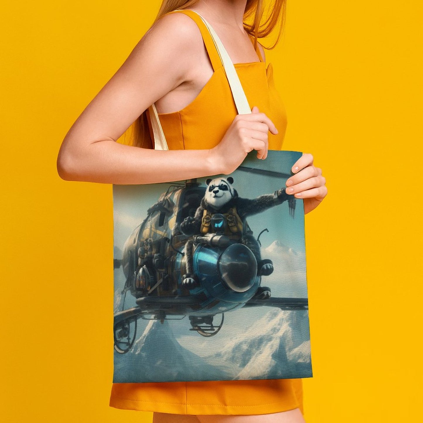 Canvas Tote Bag Double SolarLab_a_Panda_pilot_fly_a_super_helicopter_in_the_sky_on_sno_3f88c134-1793-4418-82af-6834fd4bb821 Style-1 38×41cm normal-online-PERSONAL DESIGN