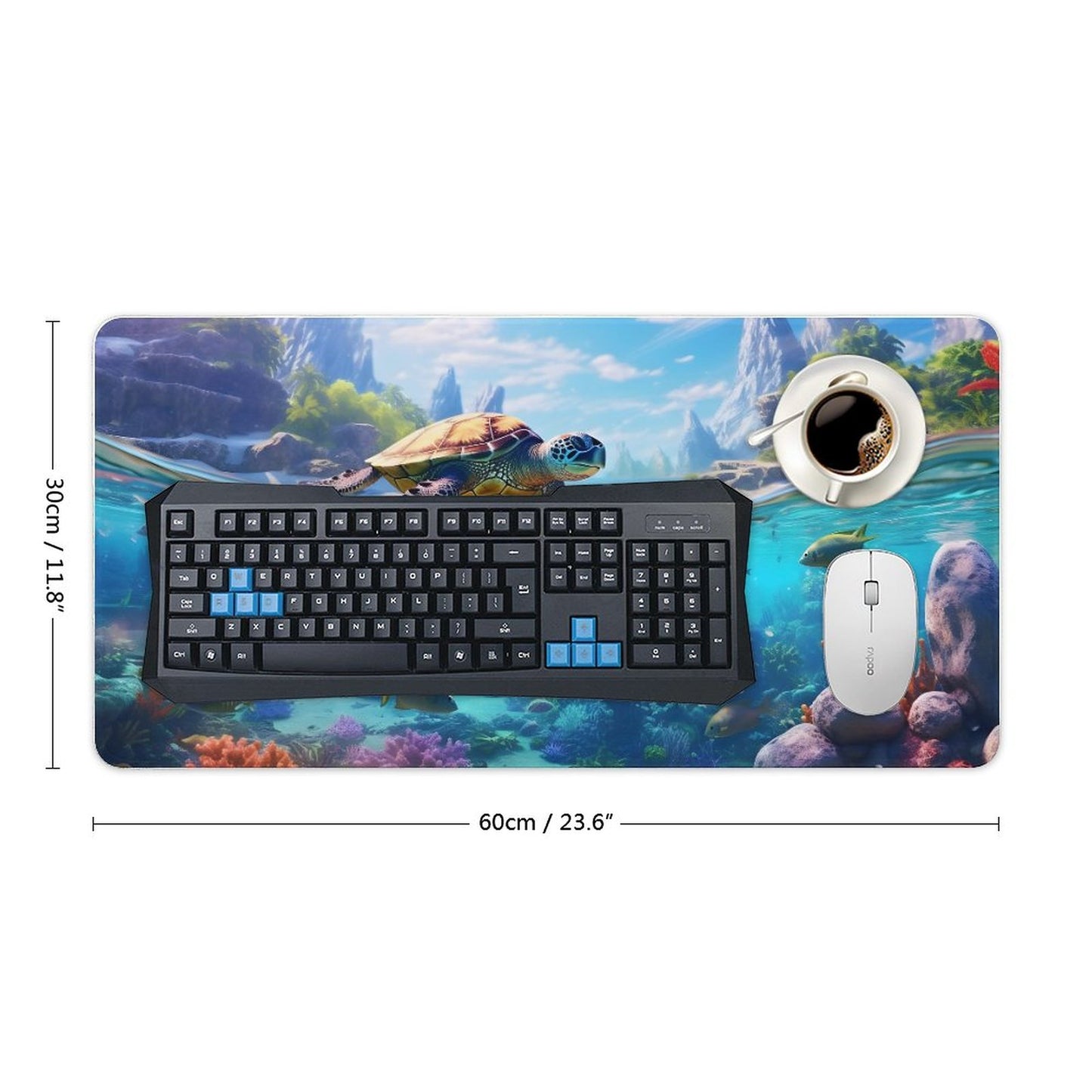 Desk Mat SolarLab_Sea_turtles_tropical_sea_island_sunlight_hyper-detail__65df3ce3-5f7c-49b3-937e-af866806c8be normal-online-PERSONAL DESIGN