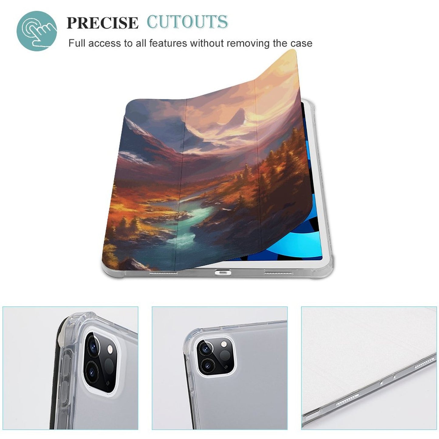 The Ipad Pen Slot Case SolarLab_Norwegian_aurora_autumn_mountains_forestshyper-detail__c916b784-da0c-41a1-b3ad-0addfdd7b88e normal-online-PERSONAL DESIGN
