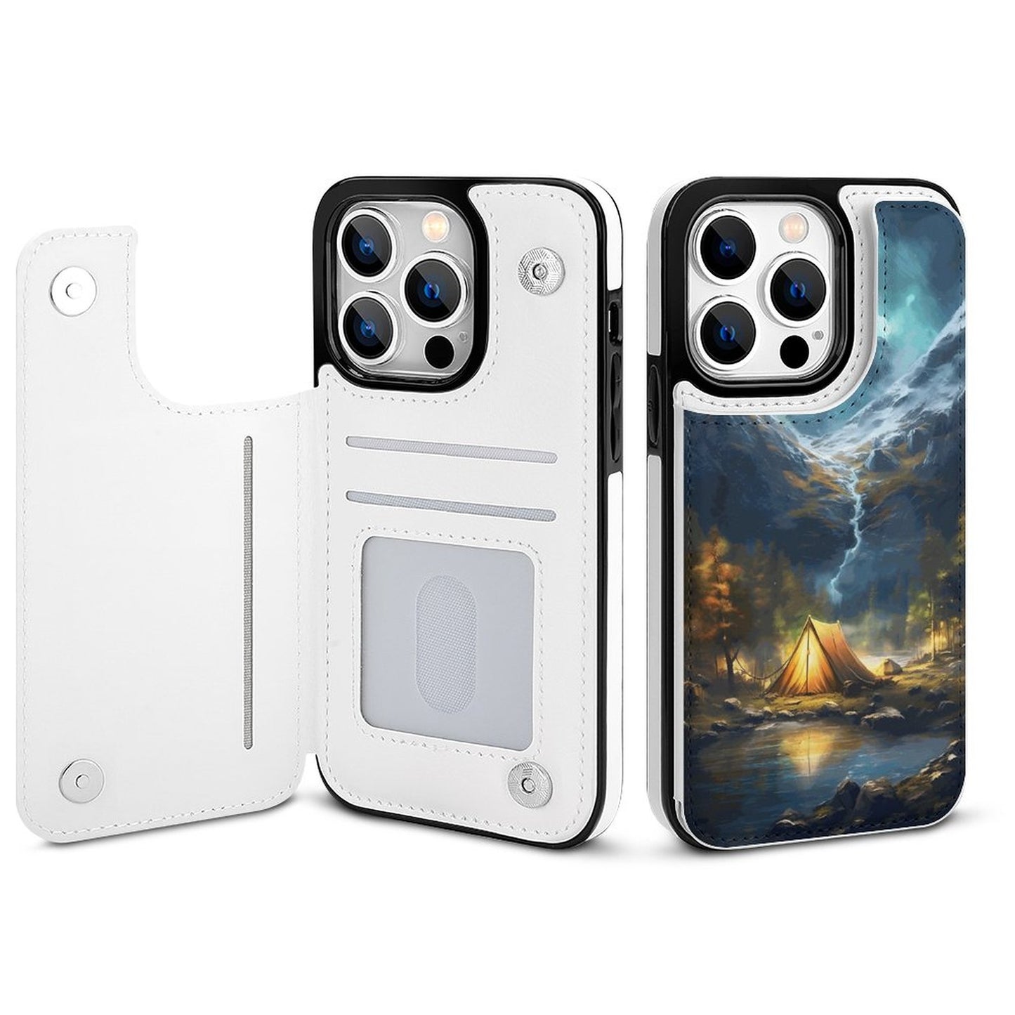 Mobile Phone Case for Apple IPhone 14 SolarLab_Norwegian_aurora_spring_mountains_forests_rivers_tents_5c5c73a4-6532-4372-b600-531d14aaeff3 normal-online-PERSONAL DESIGN