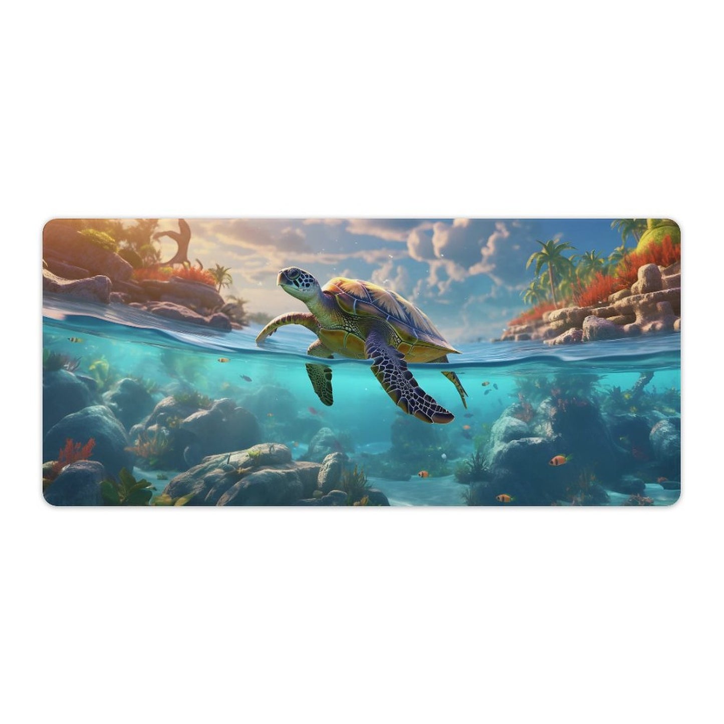 Desk Mat SolarLab_Sea_turtles_tropical_sea_island_sunlight_hyper-detail__88c311a8-1508-4981-8598-3d2b7de2cfd0 normal-online-PERSONAL DESIGN