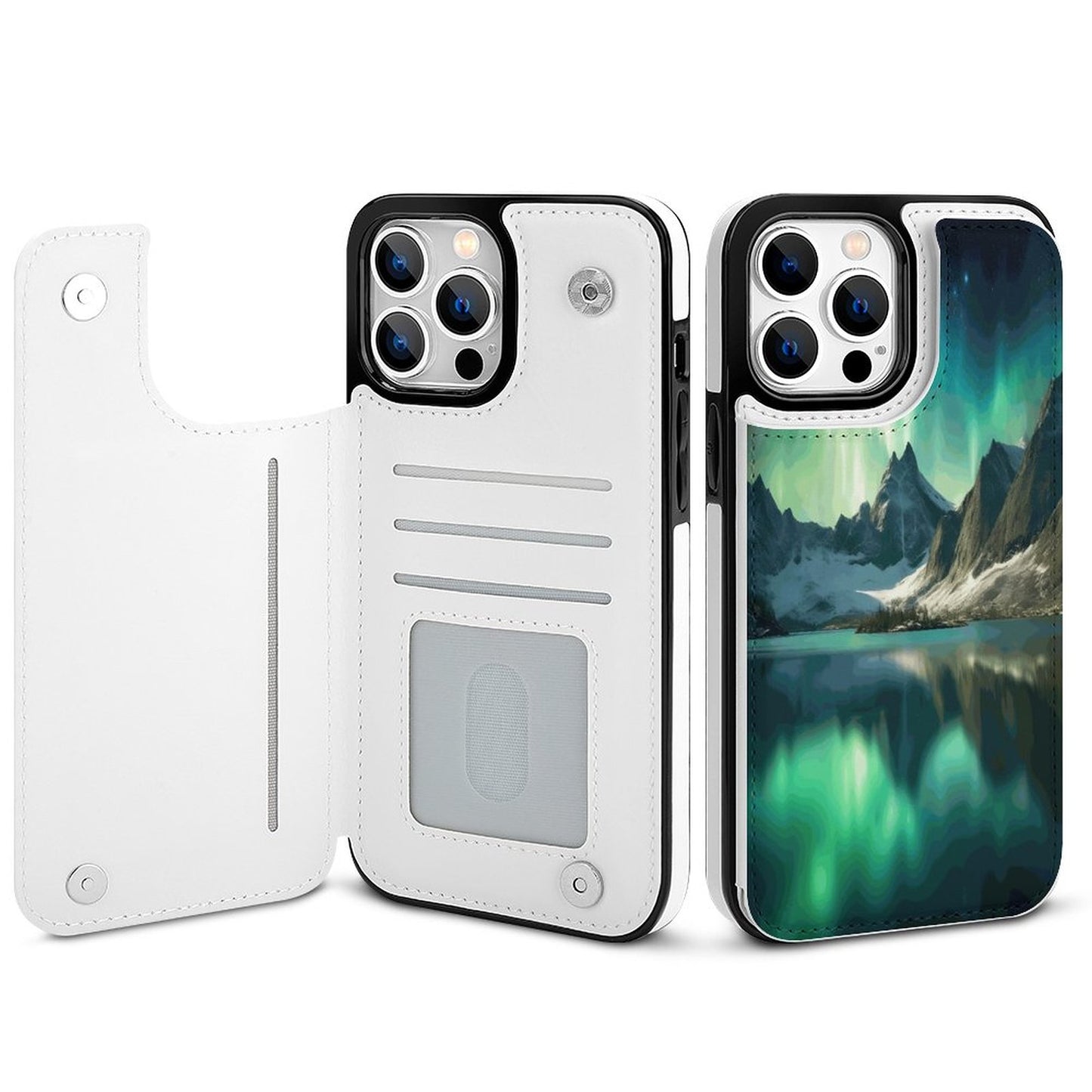 Mobile Phone Case for Apple IPhone 14 SolarLab_Norwegian_aurora_spring_mountains_forests_lake_hyper-d_9b6ded85-dc50-40b6-ba43-0fad71f7fd66 normal-online-PERSONAL DESIGN