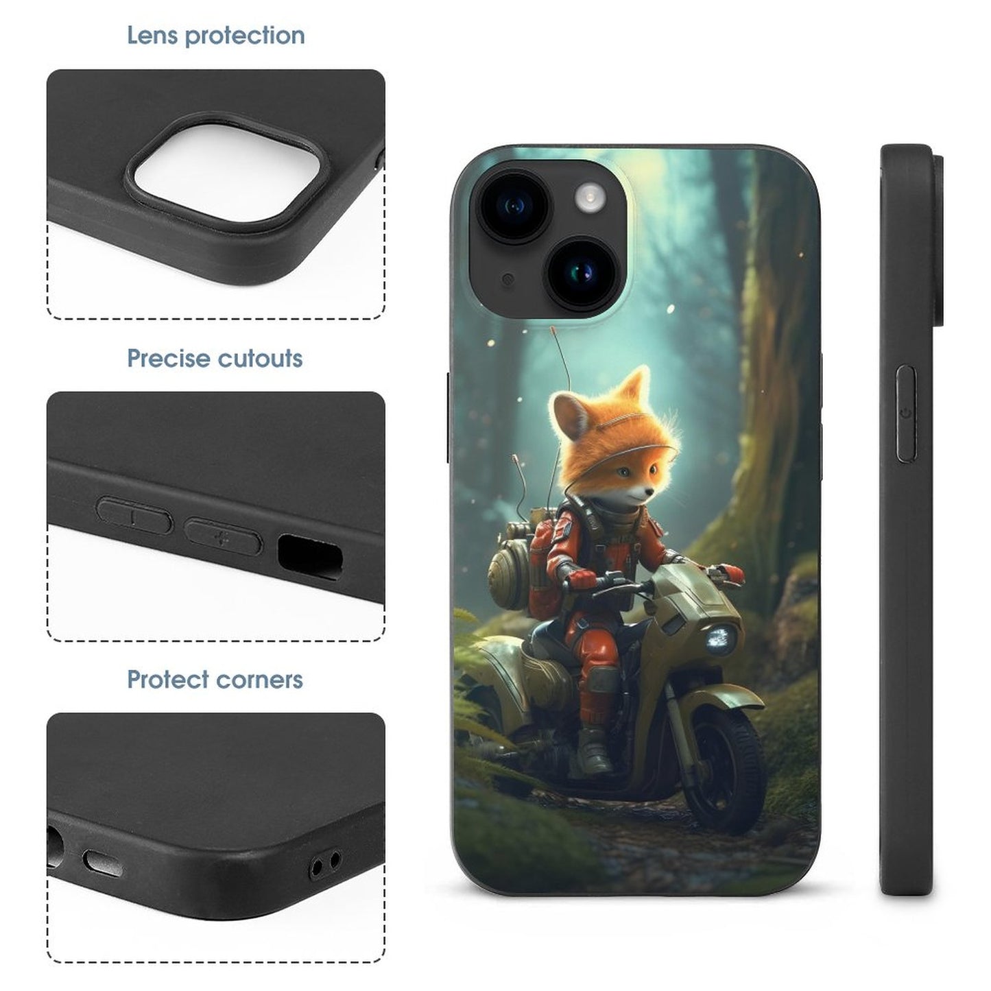 Case for IPhone 15 Series Fox_003 normal-online-PERSONAL DESIGN