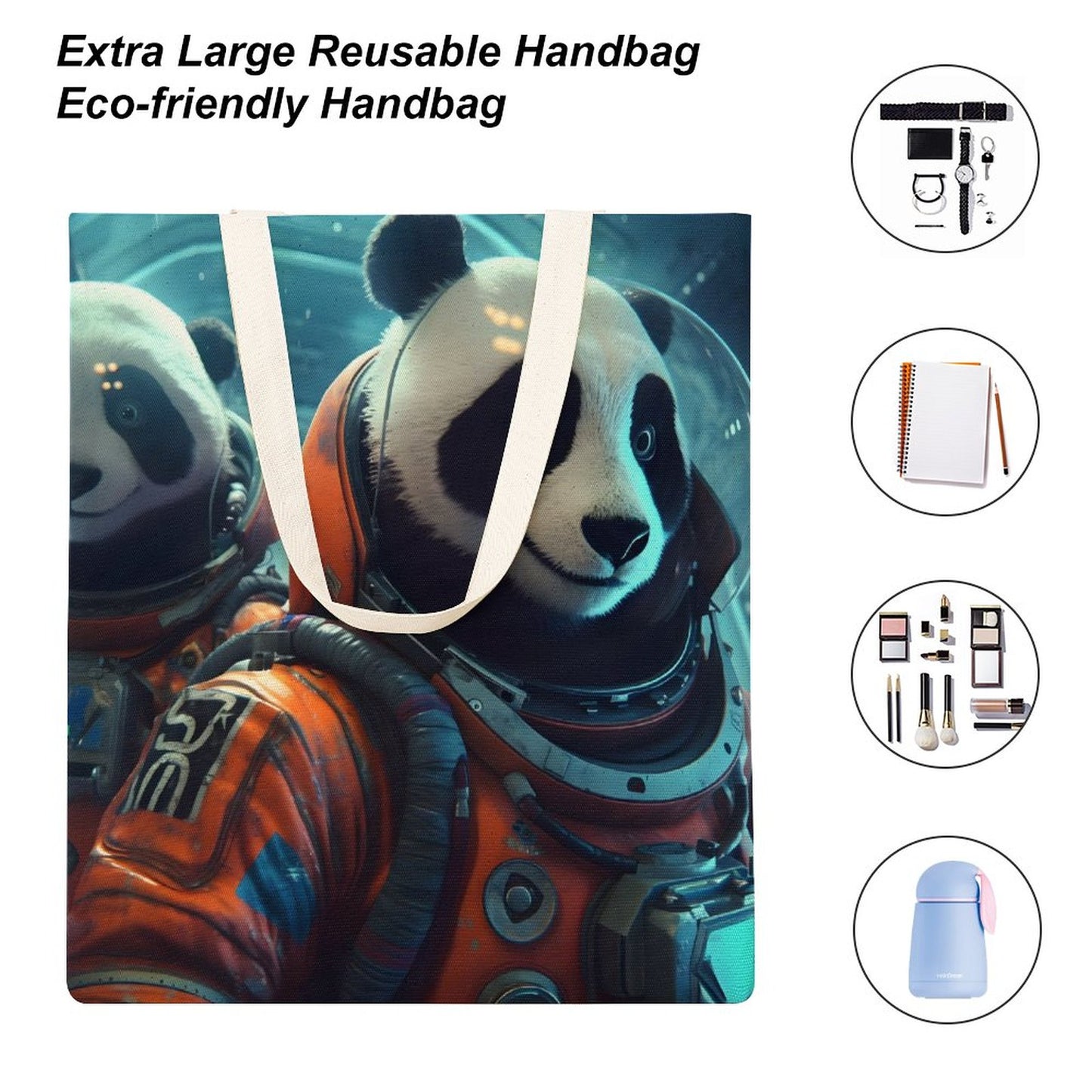 Canvas Tote Bag Double SolarLab_Two_panda_astronauts_piloted_a_spaceship_from_Earth_to_219bb91d-8ff7-4813-8efa-fdf504001a79 Style-17 38×41cm normal-online-PERSONAL DESIGN