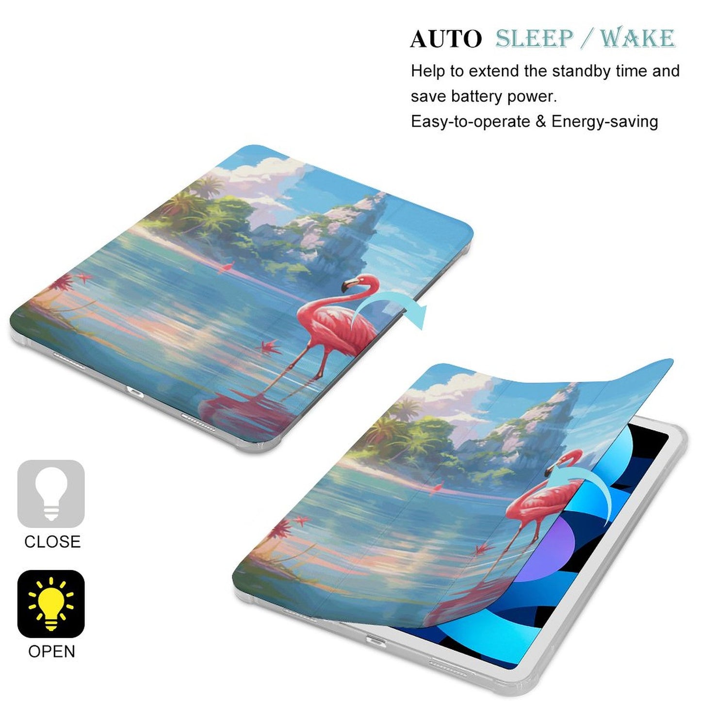 The Ipad Pen Slot Case Flamingos_002 normal-online-PERSONAL DESIGN