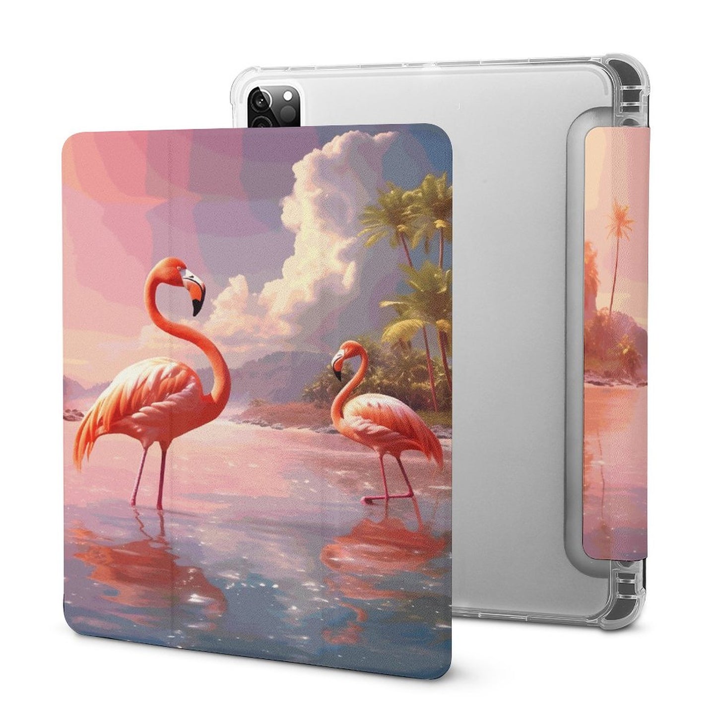 The Ipad Pen Slot Case Flamingos_004 normal-online-PERSONAL DESIGN