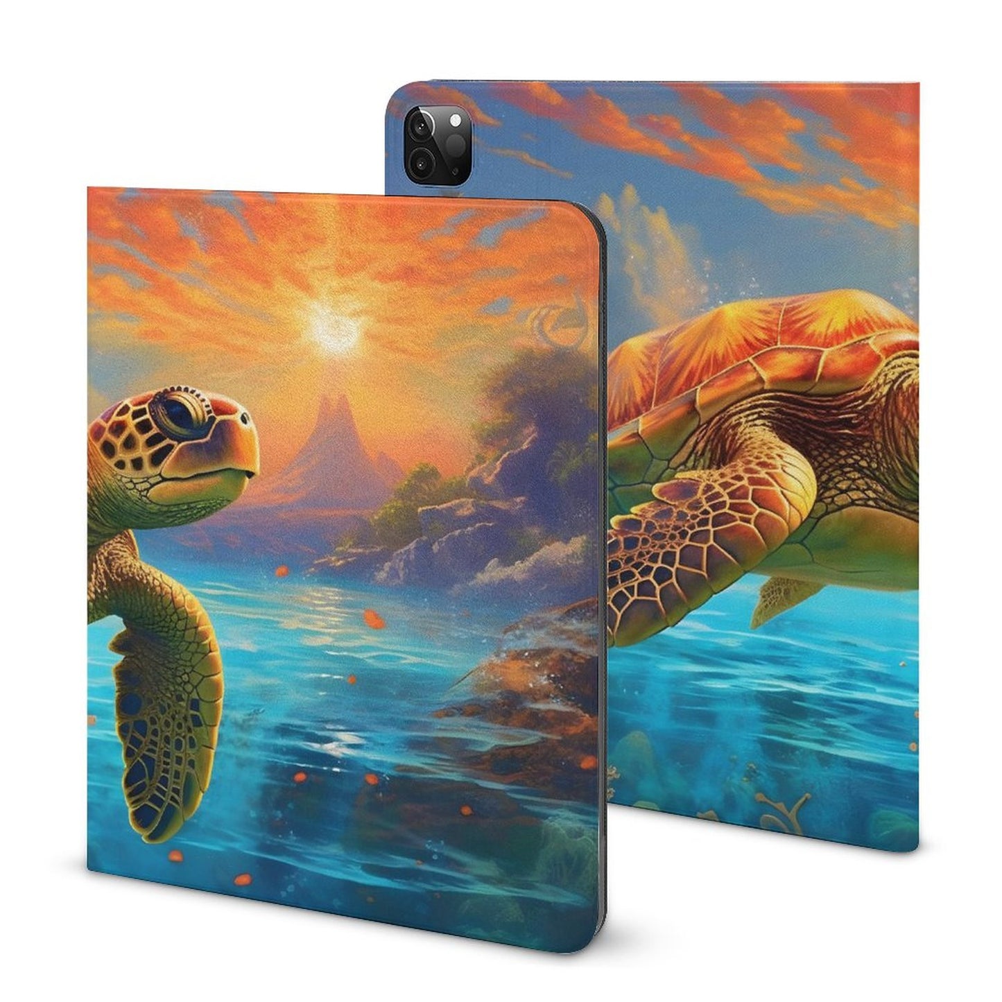 The Ipad Pen Slot Case SolarLab_Sea_turtles_tropical_sea_island_sunlight_fantasy_art_d_c29a6e10-0f28-42ee-8e19-15bcf9990e3c normal-online-PERSONAL DESIGN