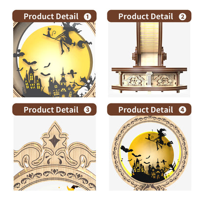 US Local Home Fashion Simple Holiday Carnival Lights Styling Puzzle Toys