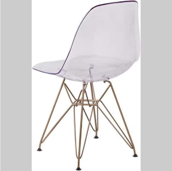 US Local 2 Transparent Dining Chairs