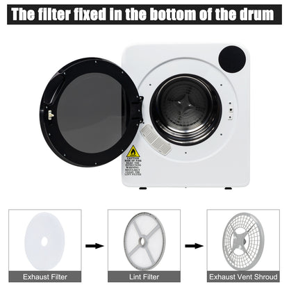 US Local GDZ60-628E 6kg 13.2Ibs Dryer