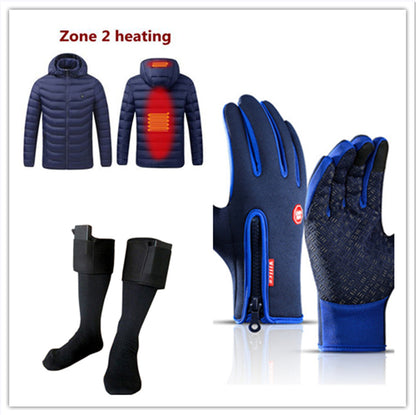 US Local Winter Gloves Touch Screen Riding Motorcycle Sliding Waterproof Sports Gloves With Fleece