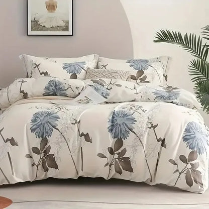 US Local Haoyijia Big Flower Duvet Cover Queen