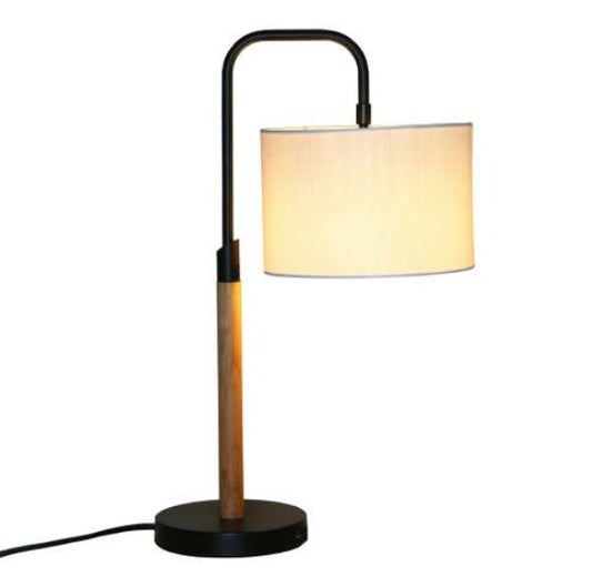 US Local New Design Small Modern Stylish Desk Lamp In Stock In The United States,Easy To Install For Bedside Table Lamp, Night Light, Study Lamp, Arcus Paniz Simple Table Lamp With Cylinder Shade 110V