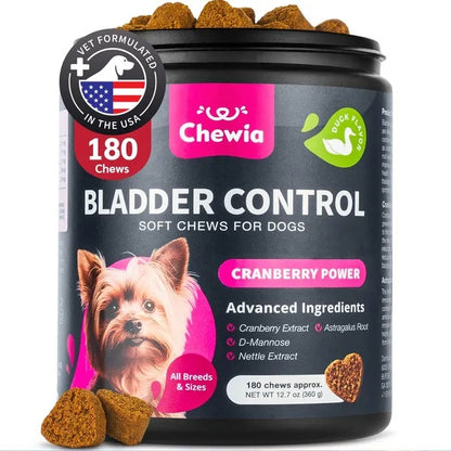 US Local Dog UTI Treatment Dog Cranberry Supplement For Bladder Kidney Health