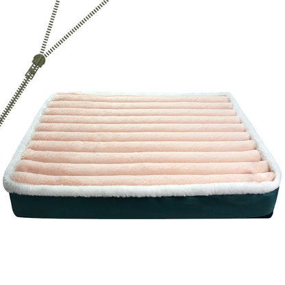 Dog Mat Mattress Warm Kennel Pillow Anti-bite