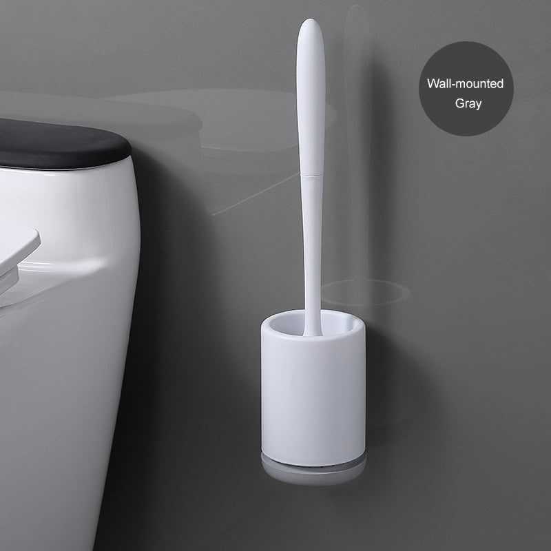 US Local Non-stick Hair Soft Plastic Brush Head Toilet