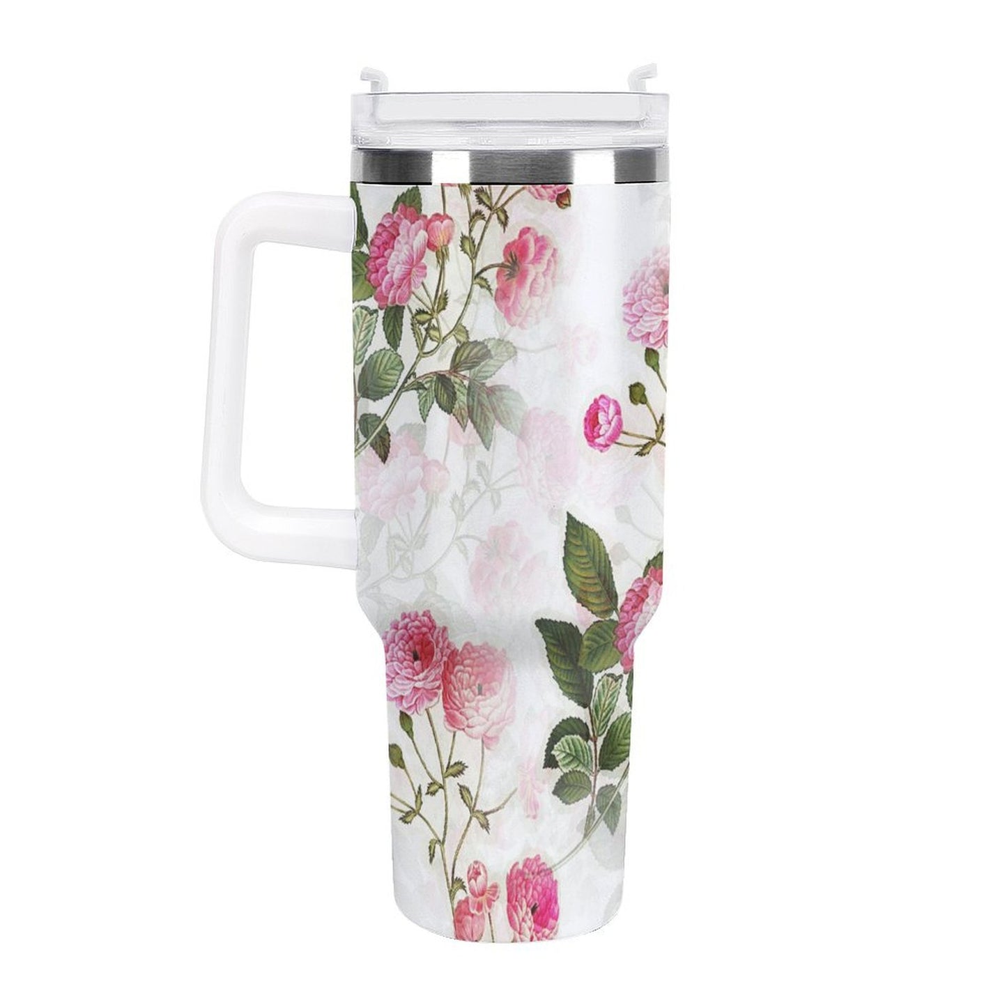 PHDT00123 POD US Local Tumbler 40 oz Large Capacity Car Cup Flowers