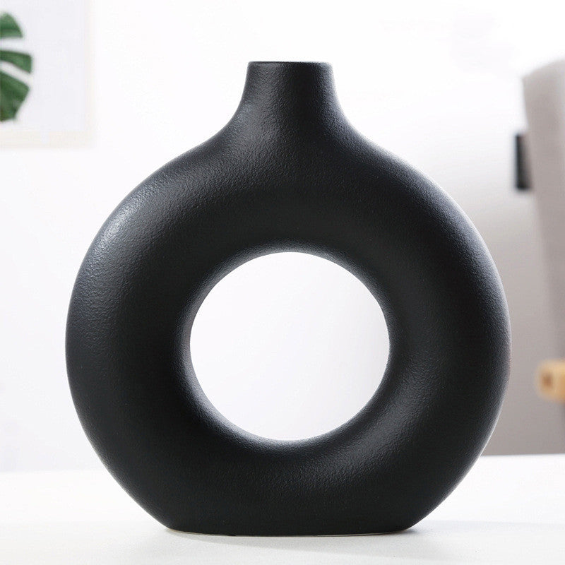USA Local New Style Biscuit Vase Frosted Particle Flower Arranging Device