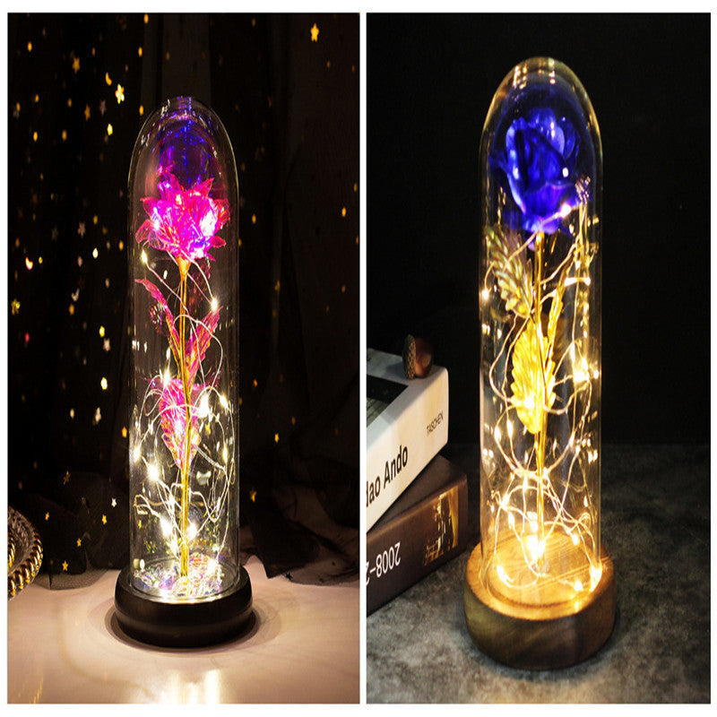 Little Prince Rose Glass Cover