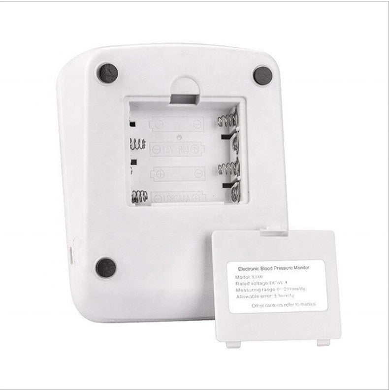UK Local Automatic Upper Arm Blood Pressure Monitor Pulse Meter BP Machine Voice Talking