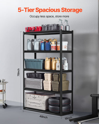 US Local Storage Shelves5-tier Garage Storage Shelving