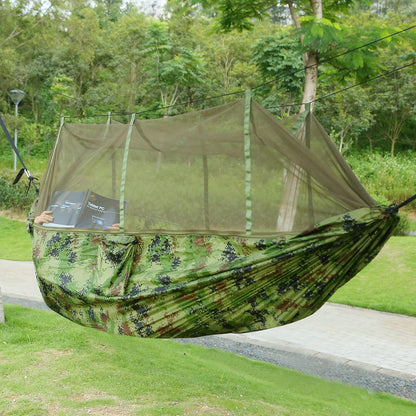 US Local Camping Hammock, Portable Double Hammock With Net