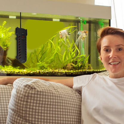 US Local 500W Submersible Aquarium Heater Temperature Adjustable External Controller 79Gal Fish Tank Heater Aquarium Thermostat Heater For Freshwater Saltwater