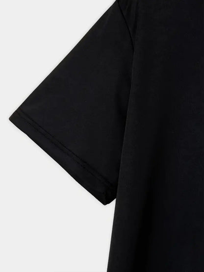 No Ghosts, Fun Like The Holy Spirit. Christian Halloween T-shirt, Fashionable Cotton Youth Men's Short Sleeved Shirt