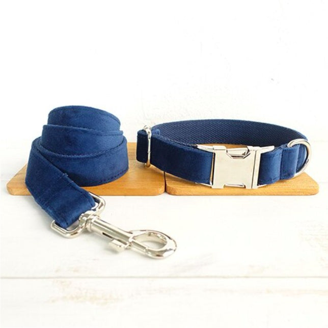 US Local Bow pet collar large and small pet traction collar dog chain