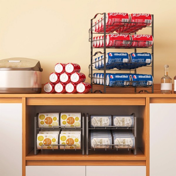 US Local 4 Layer Container Organizer Rack ,not Shipped On Weekends