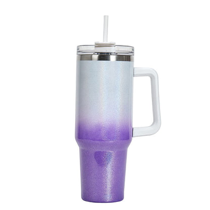 US Local Large Capacity Double-layer Stainless Steel Vacuum Insulation Cup