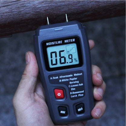 US Local Digital LCD Wood Meter Detector Tester Wood Firewood Paper Cardboard
