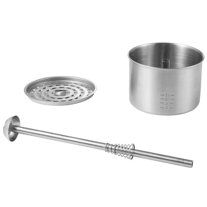 US Local 12-Cup Electric Percolator Coffee Pot, 304 Stainless Steel Coffee Percolator With Keep Warm Function & Heat-Resistant Handle, Classic Coffee Maker, Quick Brew & Easy-Pour Spout, Silver