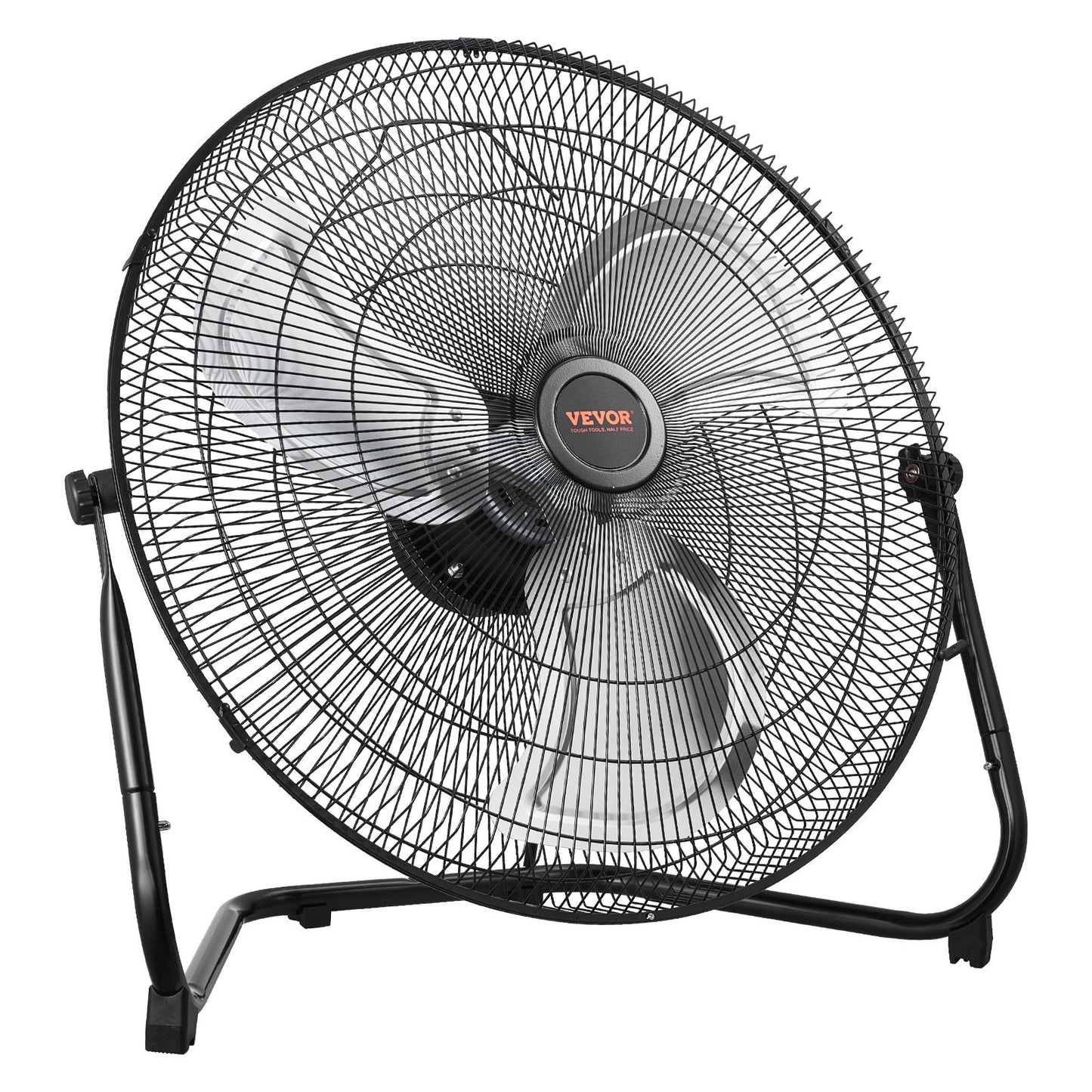 US Local 18 Inch Floor Fan 3 Speeds 360 Adjustable Tilt High-Velocity Industrial Fan