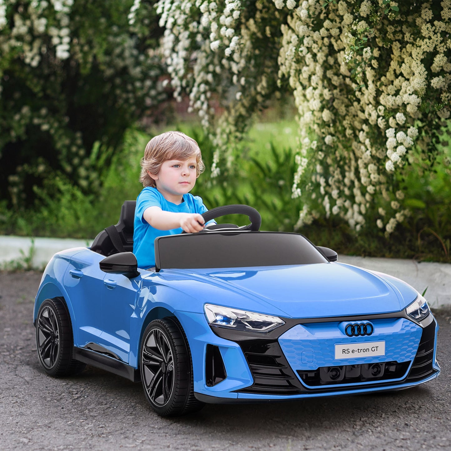 US Local Licensed Audi RS e-tron GT 12V Ride On Car Truck for Kids