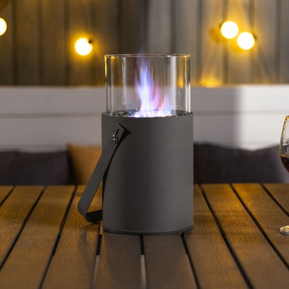 US Local Black Ethanol Fire Pit, Tabletop Fire Pit, Mini Fire Pit, Portable Fireplace For Indoor  Garden For Dinner Parties, Home Decoration