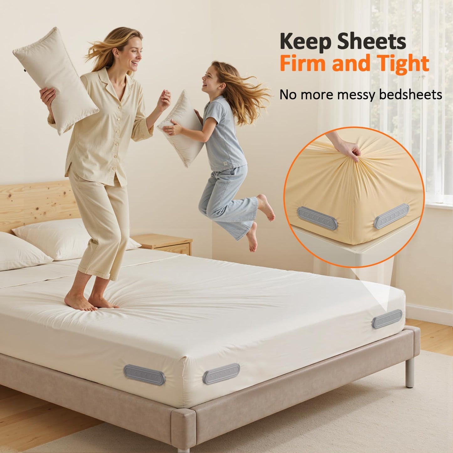 UK Local 4pcs Invisible Sheet Fasteners