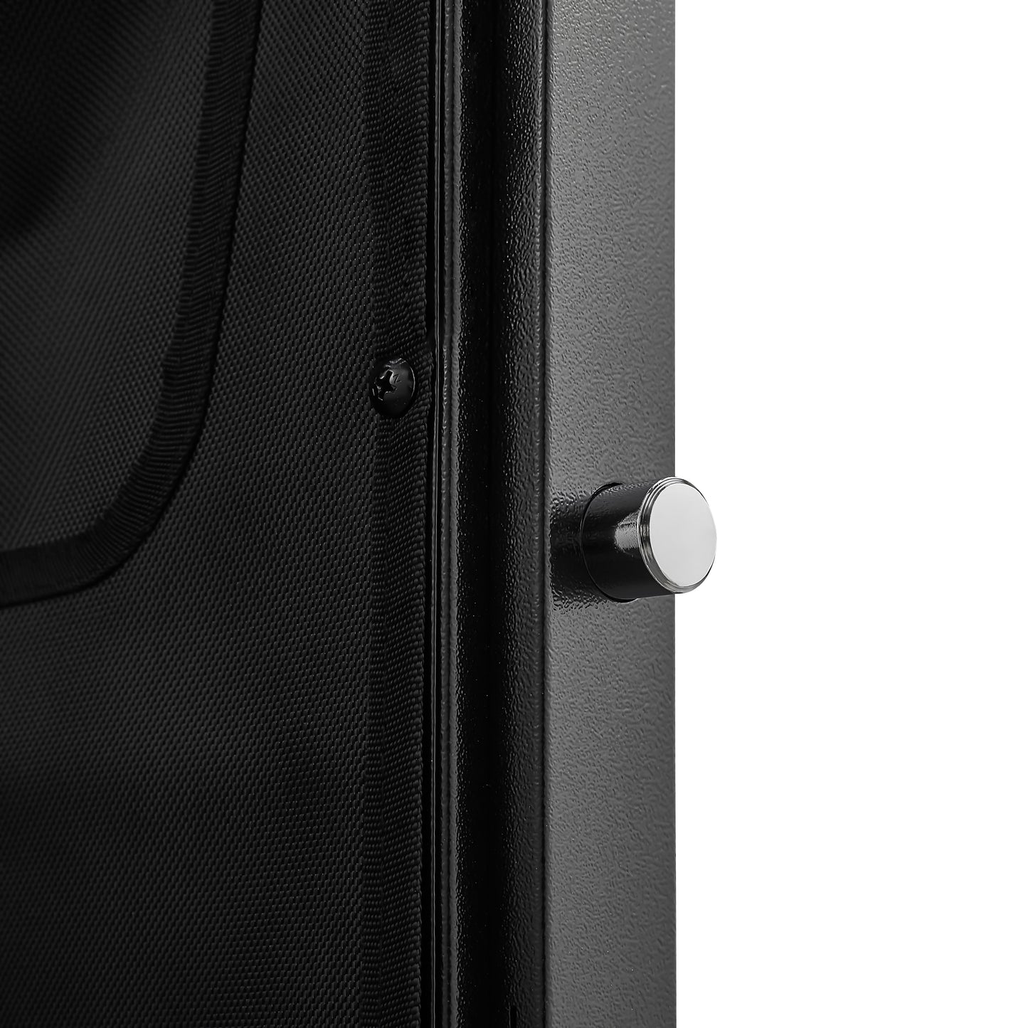 US Local Large Heavy Duty Gun Safe For Rifle And Pistol - 55.2 Firearm Security Cabinet With Electronic Lock, LED Light & Removable Shelves