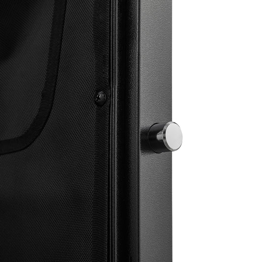 US Local Large Heavy Duty Gun Safe For Rifle And Pistol - 55.2 Firearm Security Cabinet With Electronic Lock, LED Light & Removable Shelves