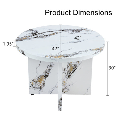 US Local Round Dining Table For 4-6 People