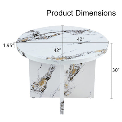 US Local Round Dining Table For 4-6 People