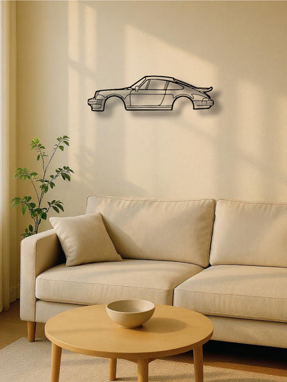 US Local Metal Line Sports Car Metal Wall Art - Auto Enthusiast Gift Home Garage Decor