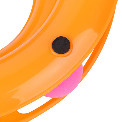 US Local Pet Cat Crazy Ball Disk Interactive Toys Amusement Plate Trilaminar Funny Toy
