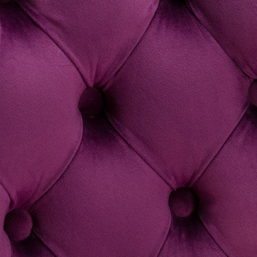 US Local Swivel Velvet Barstools Adjusatble Seat Height From 25-33 Inch Purple,Set Of 2