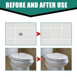 US Local Jue-Fish Tile Repair Paste Crack Repair Tile Quick Drying Adhesive Marble Bathtub Furniture Toilet